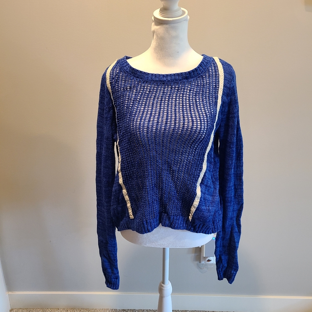 Shrinking Violet Light Sweater